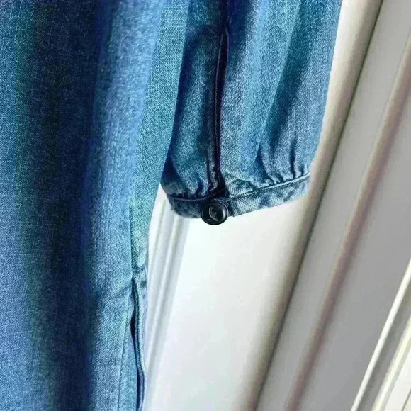 Madewell Denim Dress with Tassle Size S Small - Picture 5 of 8